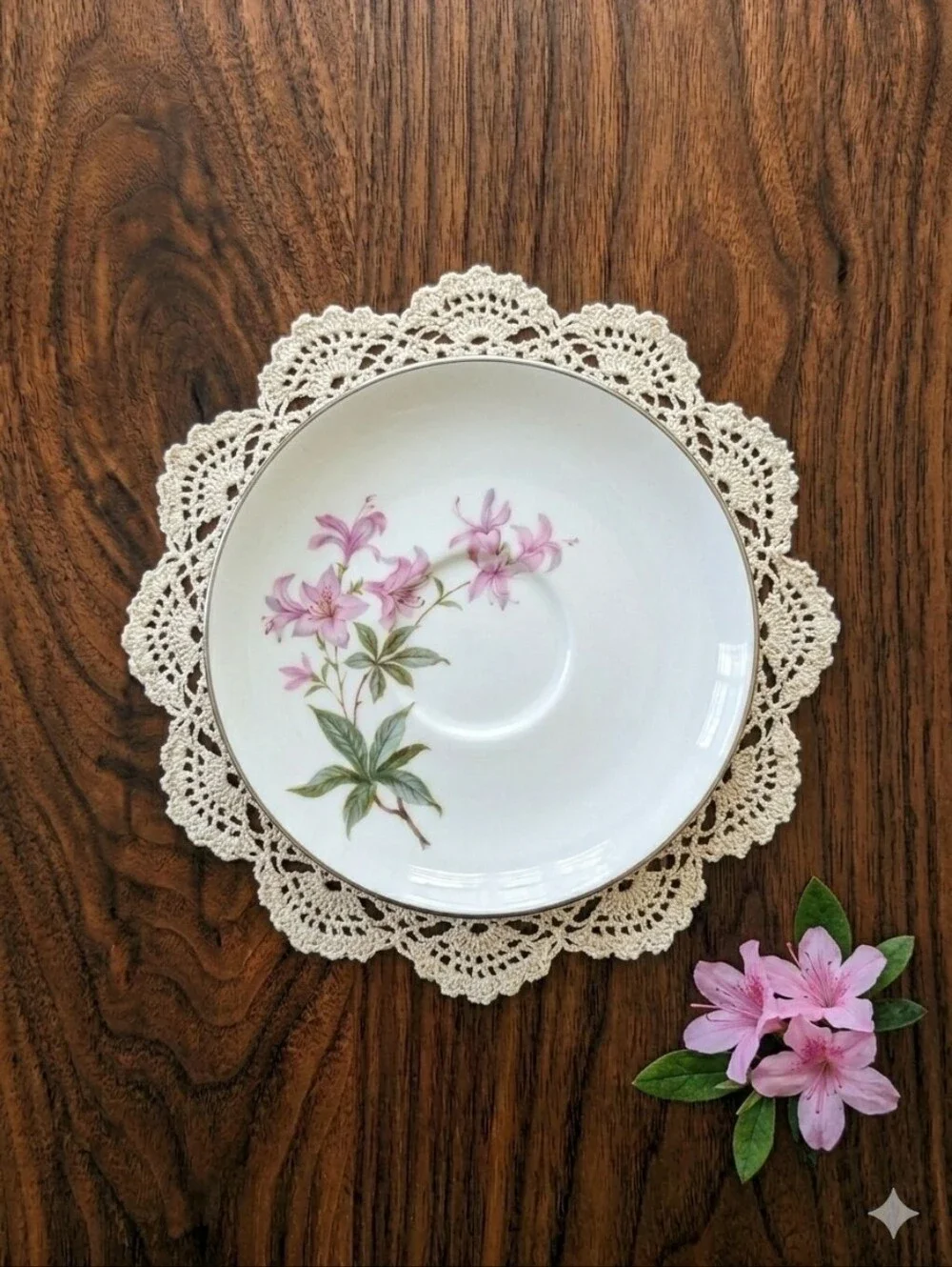Vintage‎ Sango Spring Bouquet Fine China Tea Set - 14 pieces Service for 6
